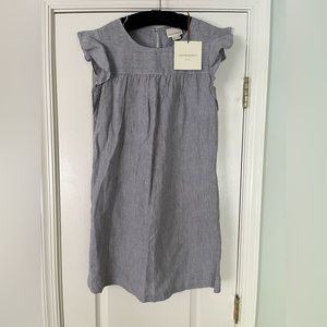 Cynthia Rowley blue and white striped minidress. NWT